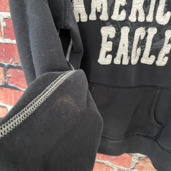 American Eagle Outfitters Hootie Sweater Women Large L Black - Picture 8 of 8